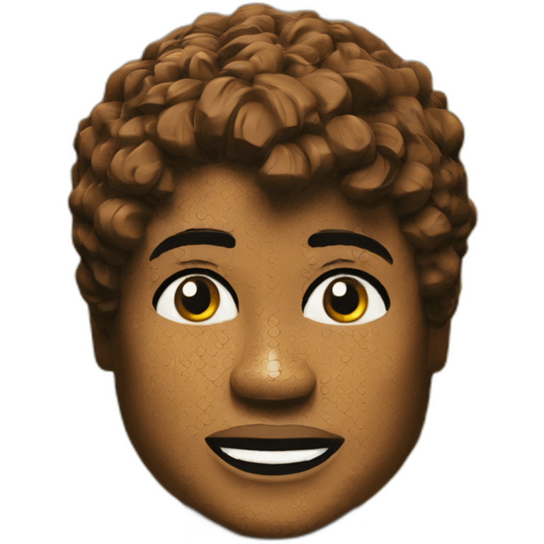 jaconda face as lego emoji