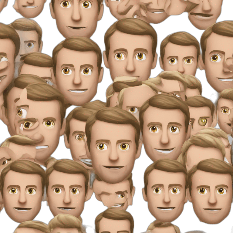 Emmanuel Macron emoji