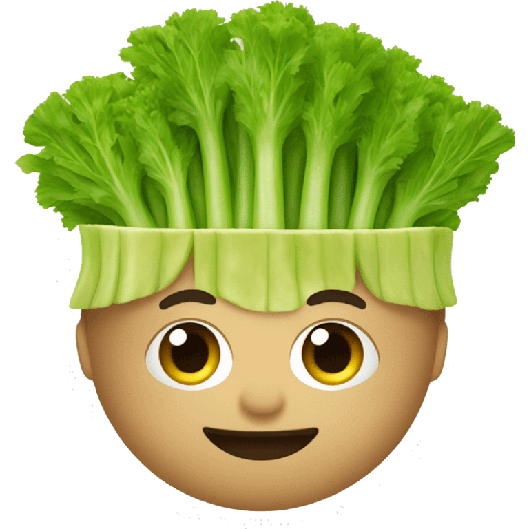 celery with an afro  emoji