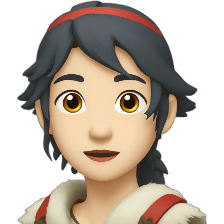 Princess mononoke iOS emoji emoji