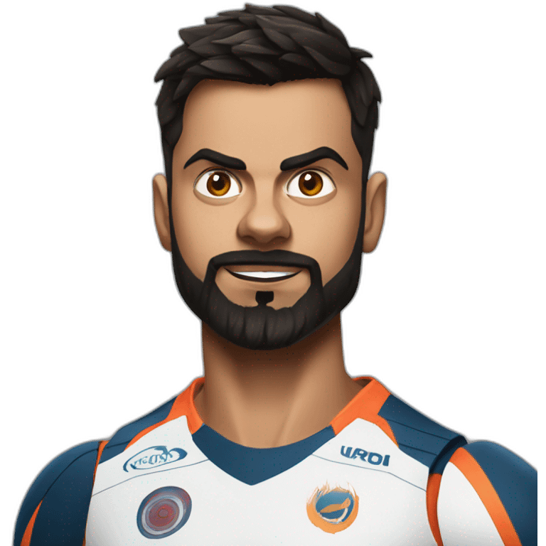 Virat Kohli ironman emoji