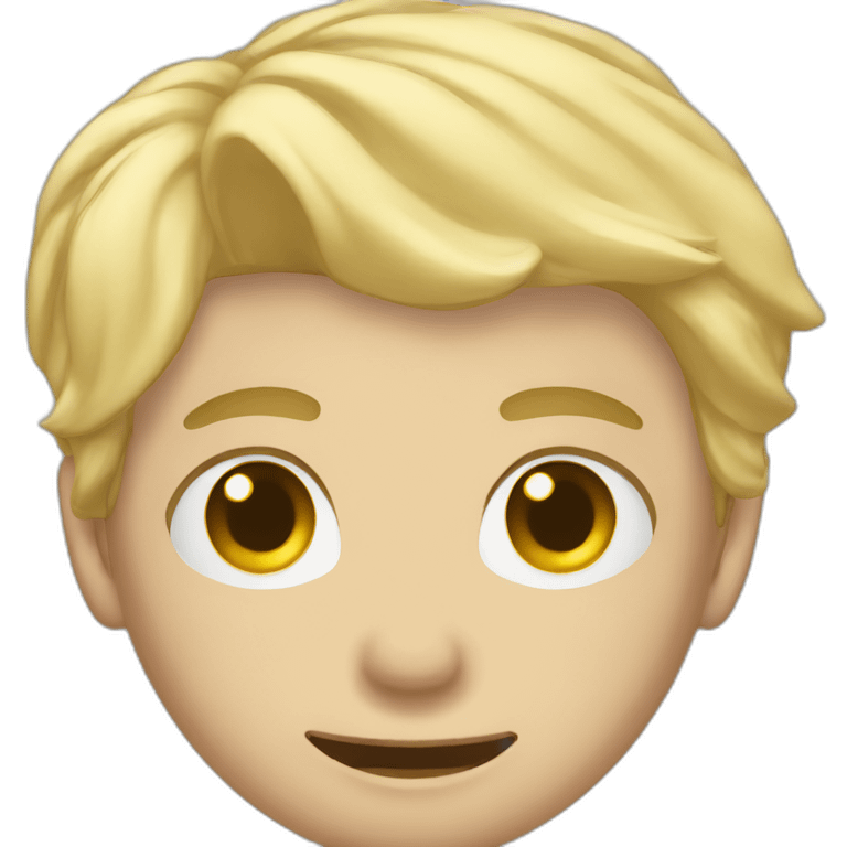 Blonde guy holding undergarments emoji