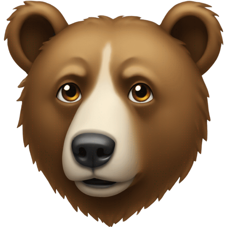 Bear wiith dog head  emoji