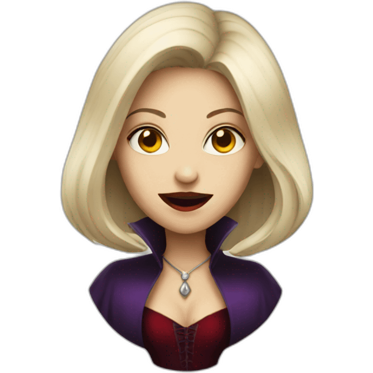 Women vampire emoji