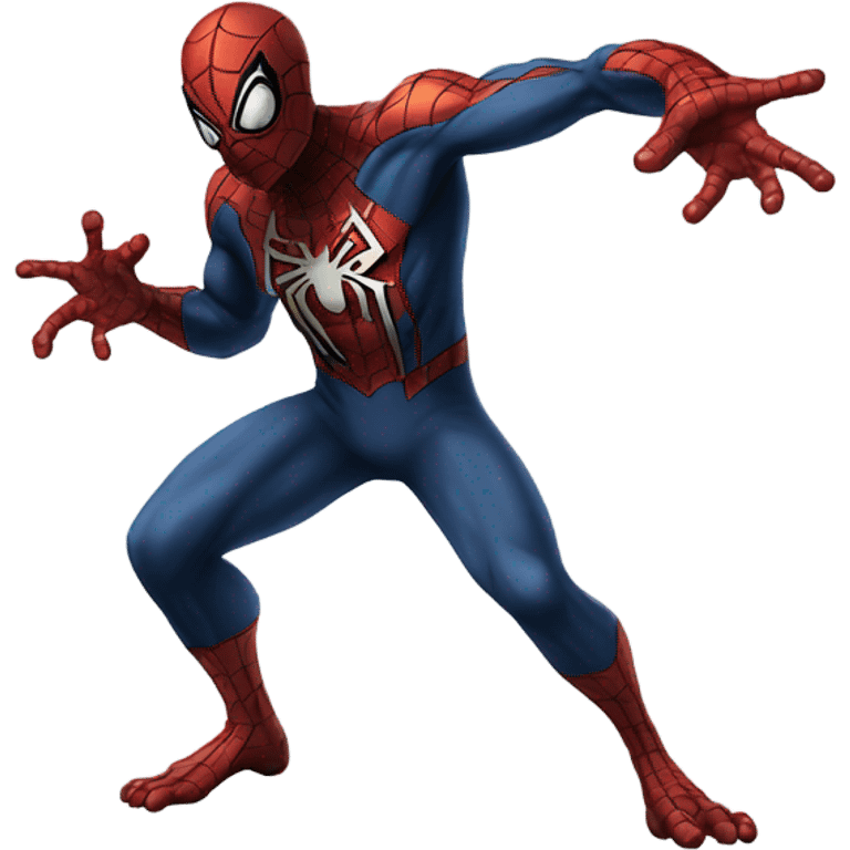 Zombie Spiderman fightto spiderman emoji