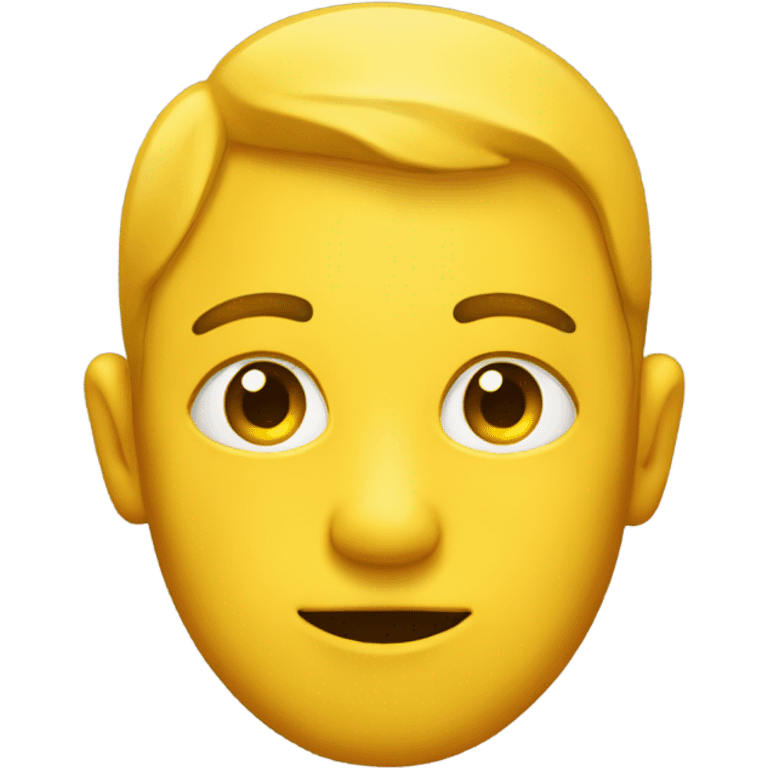 Yellow emoji side eyeing emoji