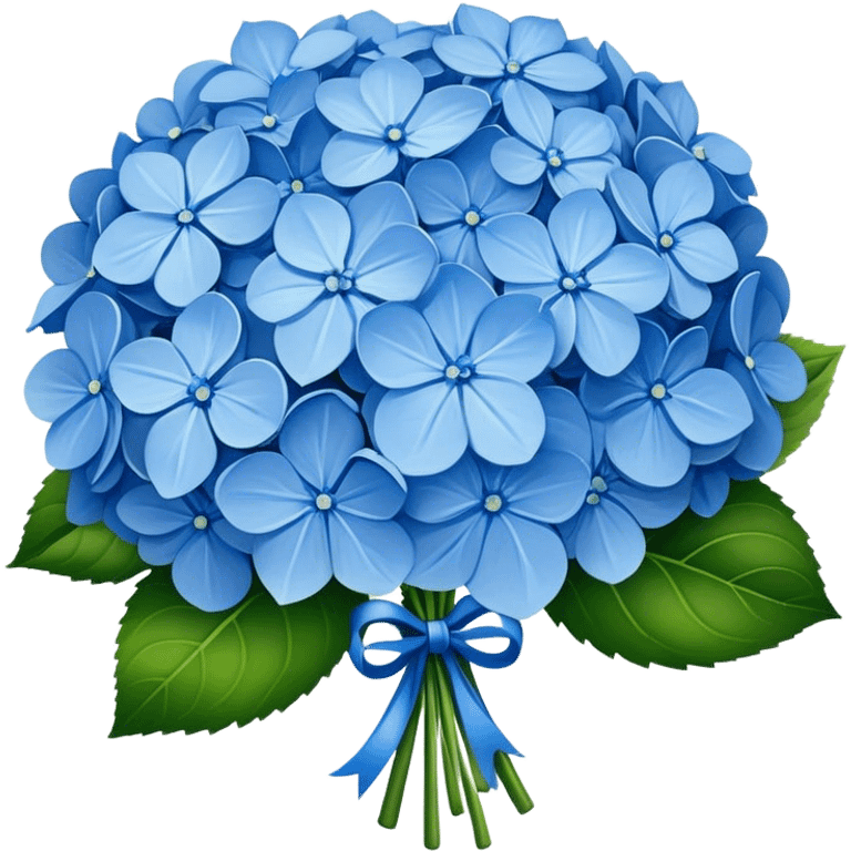 Bouquet of Hydrangeas emoji