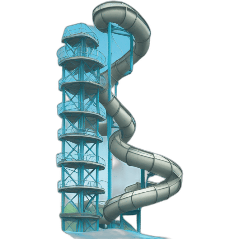 Water slide tower emoji