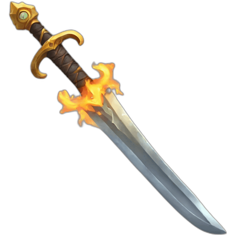 burn sword emoji