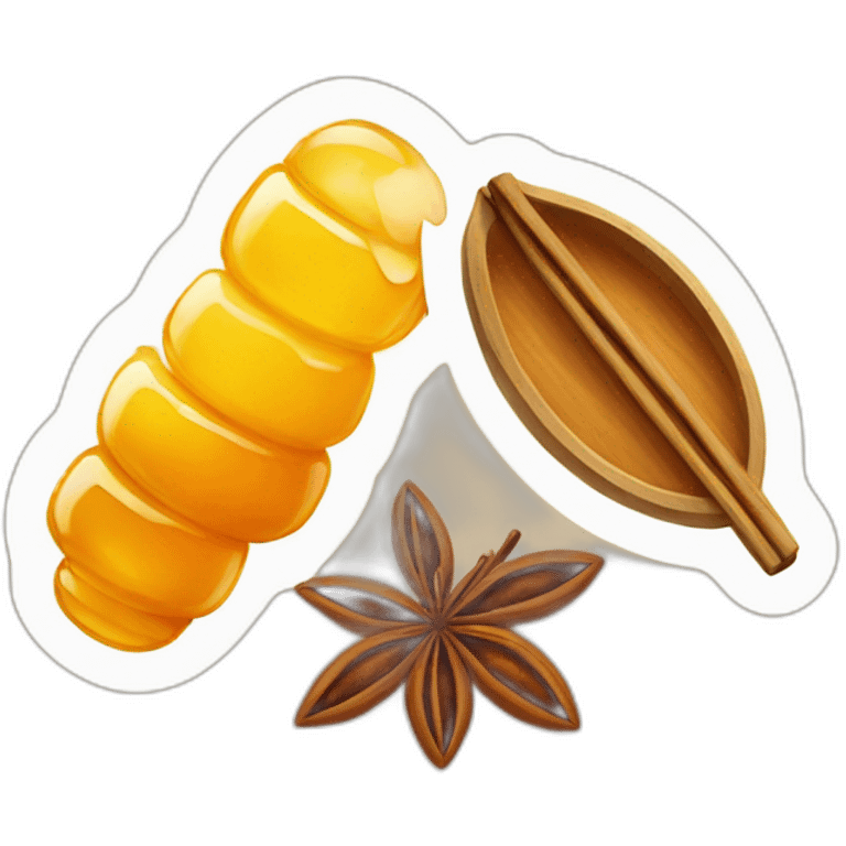 oriental honey and spices emoji emoji