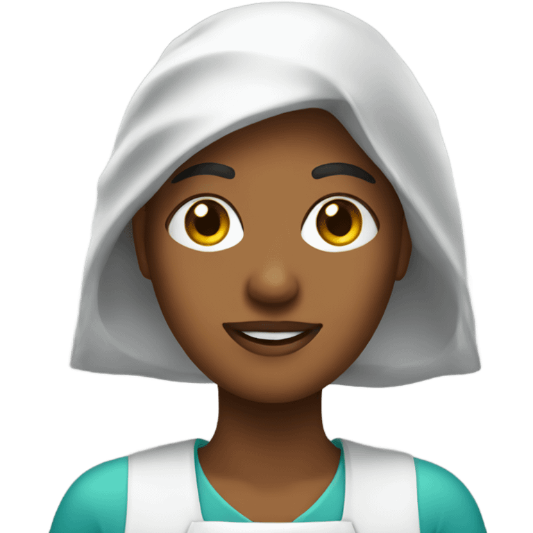 Cleaning lady  emoji