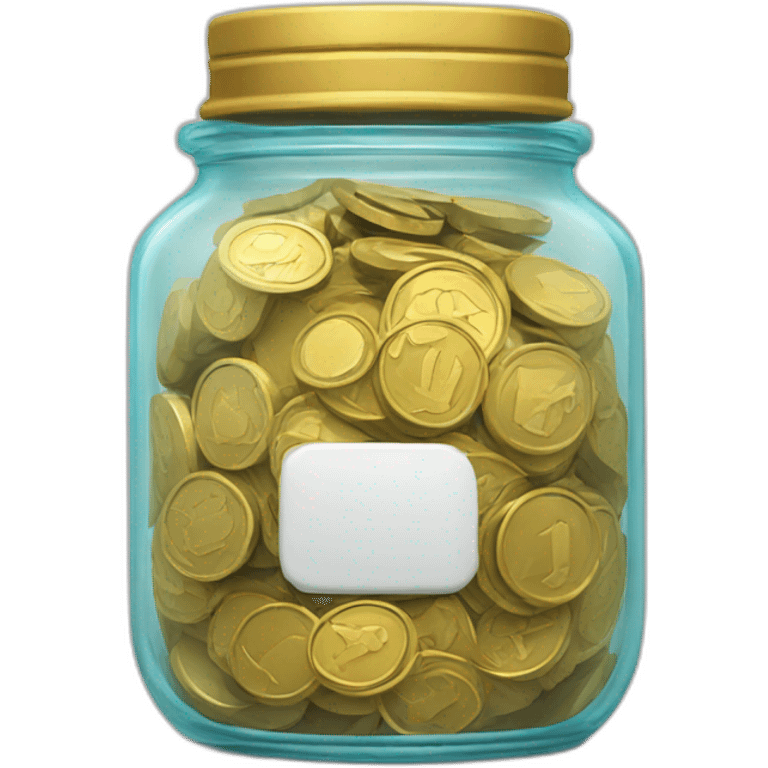 coin jar emoji