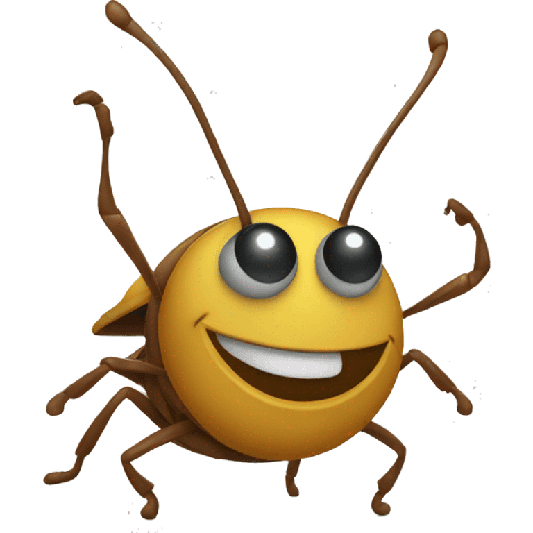 dancing bug emoji