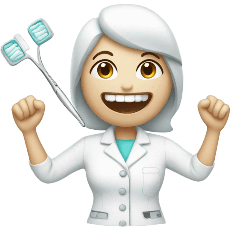 dental hygienist  emoji