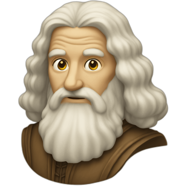 Leonardo Da Vinci emoji