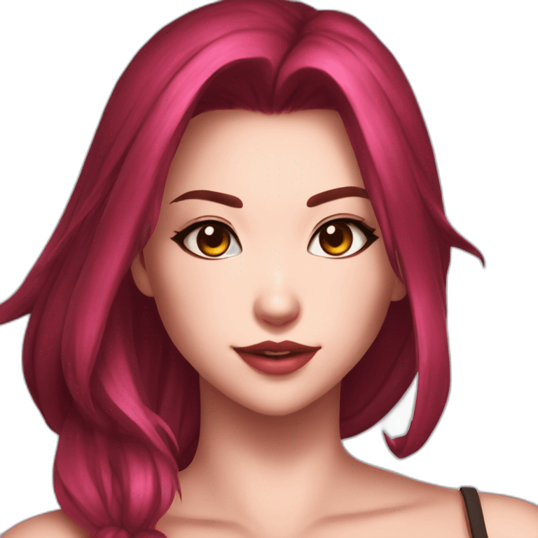 Katarina league of legends busty sfw emoji