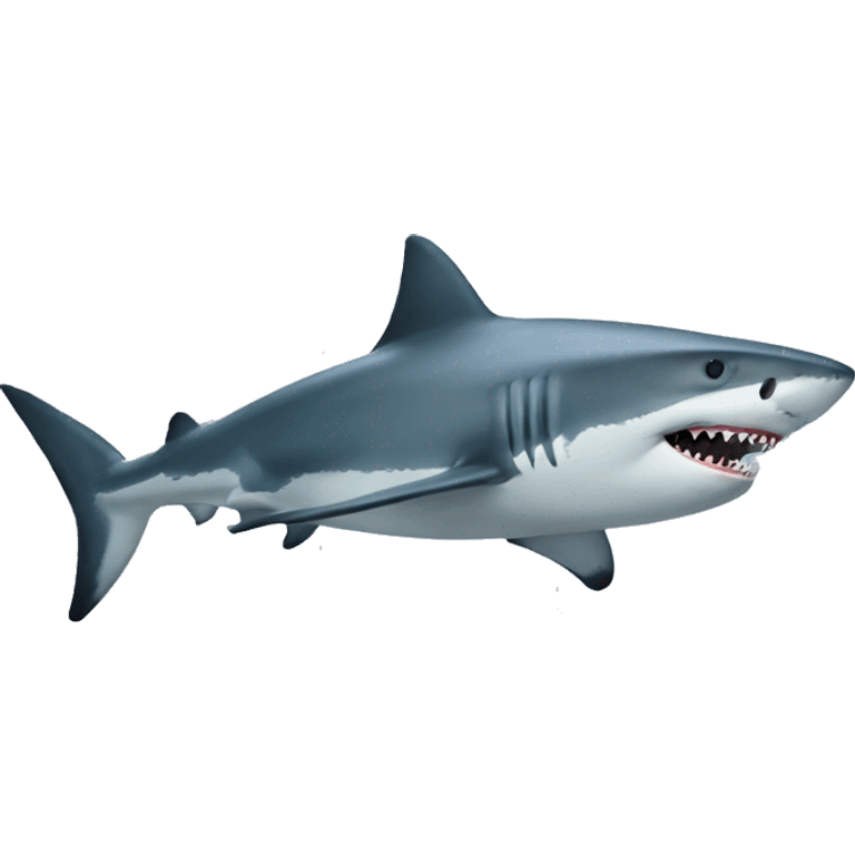 a shark emoji