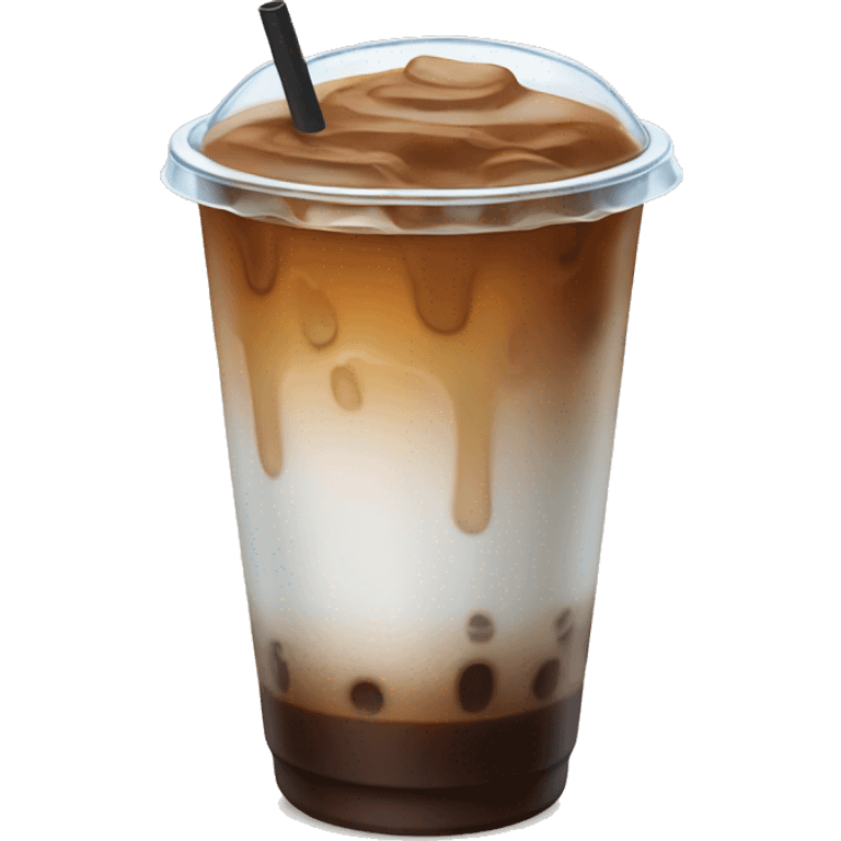 Iced coffee emoji