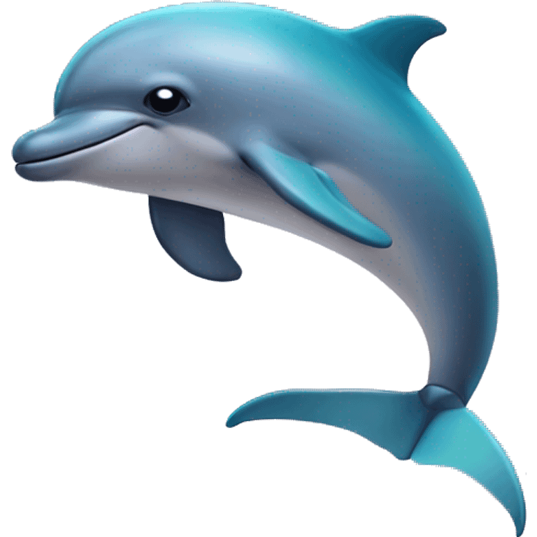 Dolphin upside down emoji