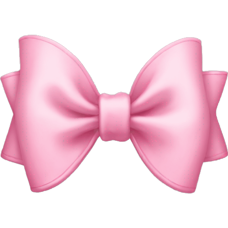 Baby pink bow emoji