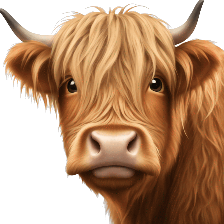 Highland cow emoji