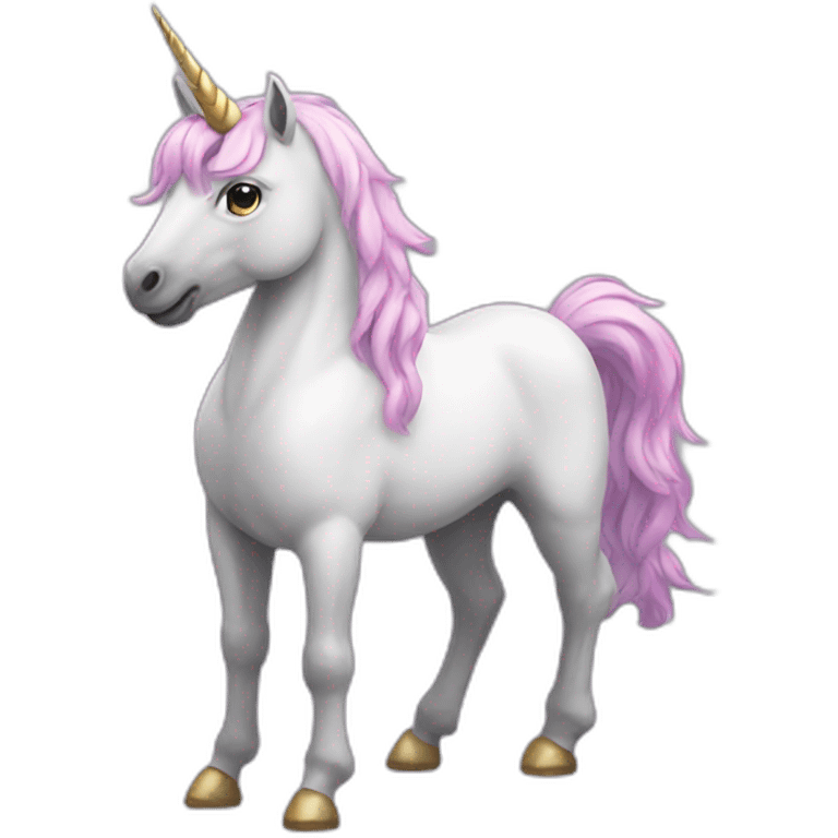 Full body unicorn emoji