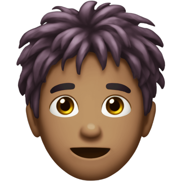 crie uma personagem de anime que tenha cabelo vermelho e orelhas de raposa zumbi emoji