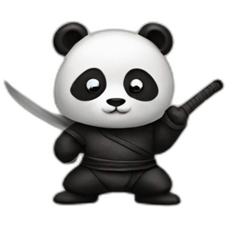 panda ninja emoji