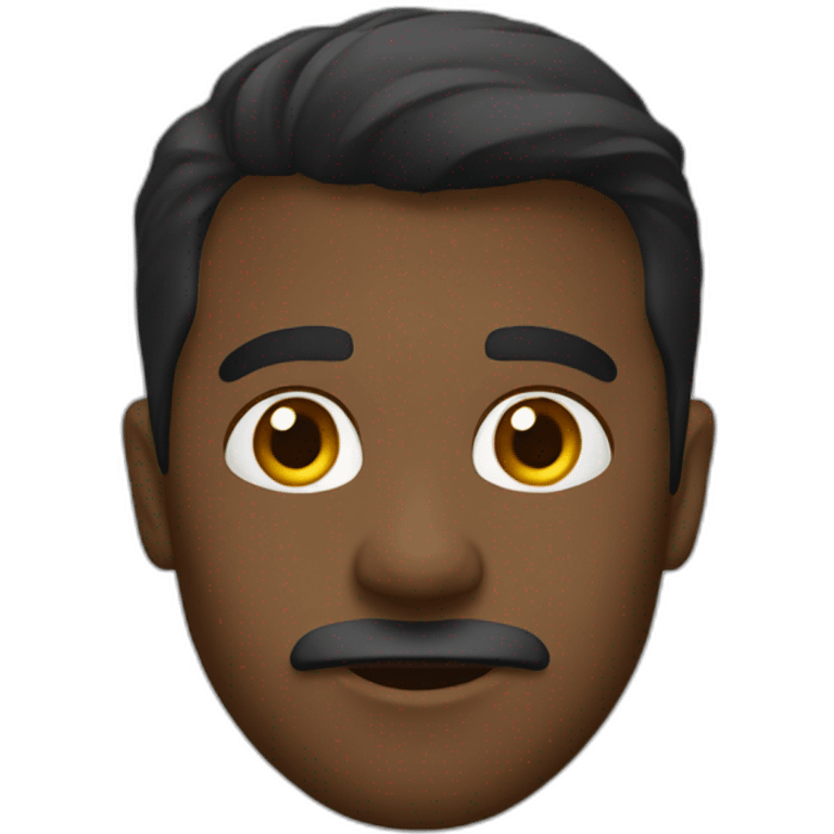 Corretor de imóveis negro emoji