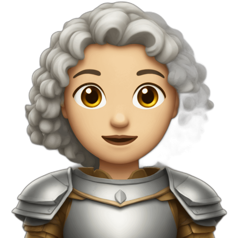 cute joan of ark emoji