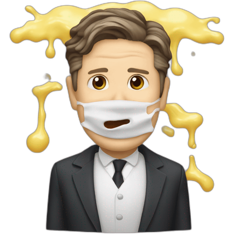 keir starmer custard accident emoji