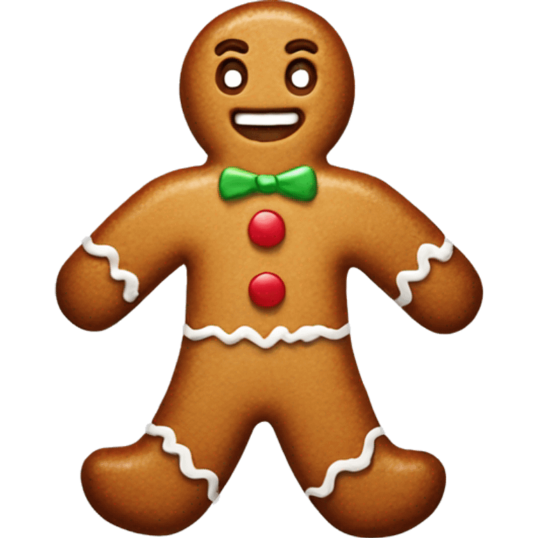 Gingerbread man  emoji