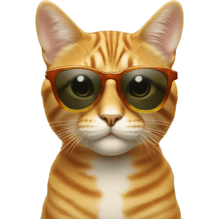 Sunglass  cool cat emoji