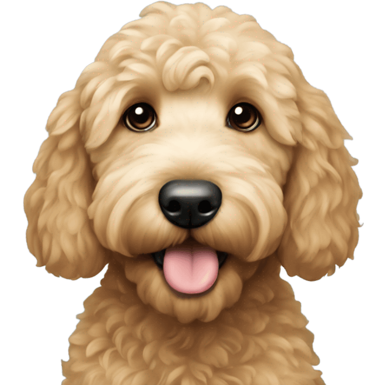 Goldendoodle emoji