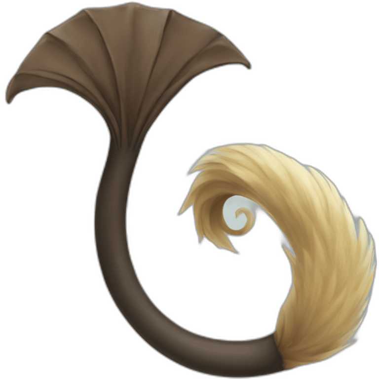 Tail emoji