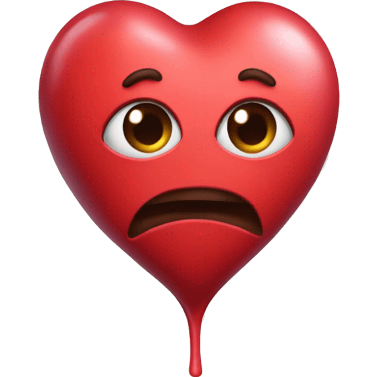 Coeur sucette emoji