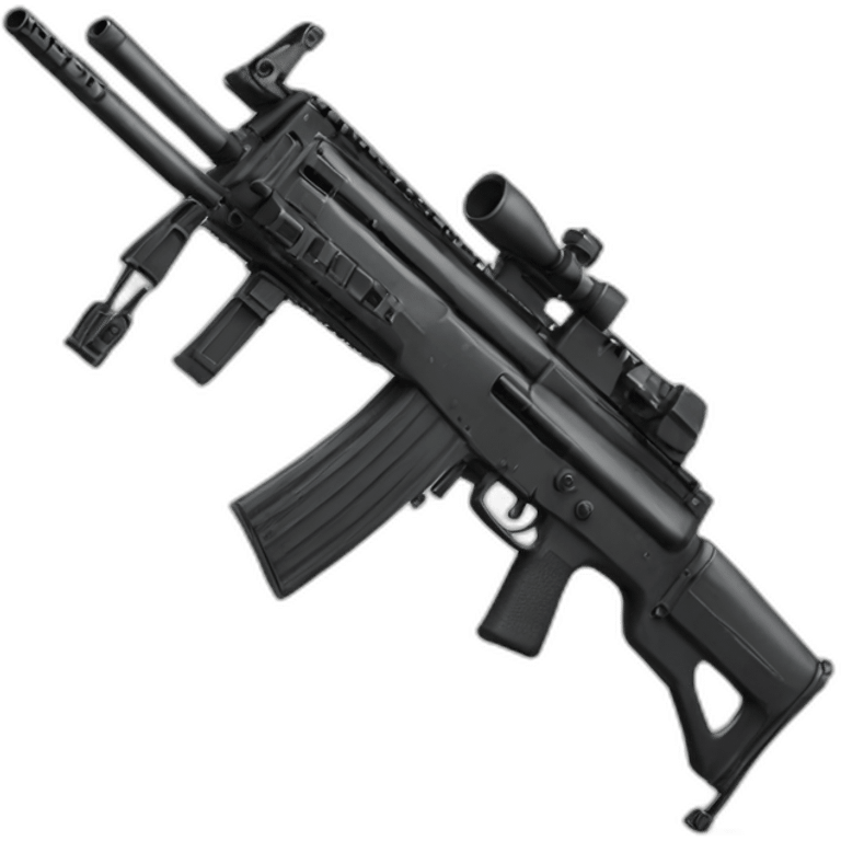 very big realistic m249 emoji