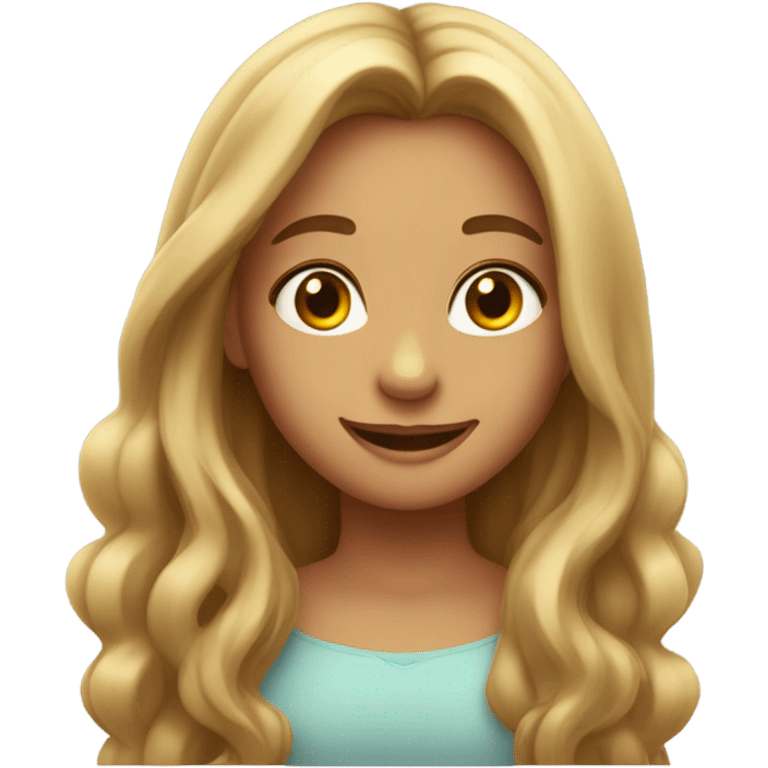 Beautiful girl  emoji