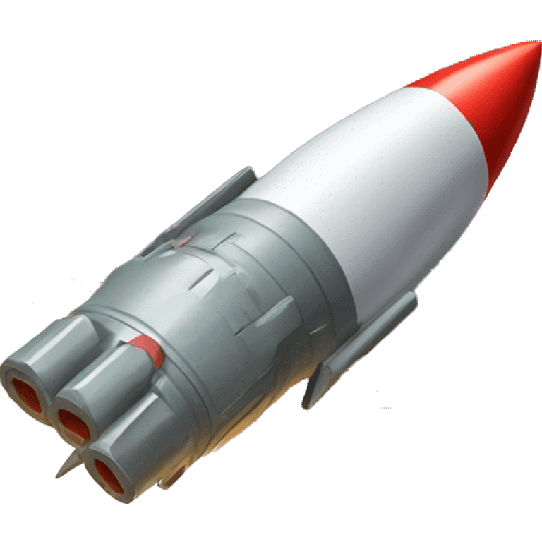 Missile souris isometric emoji