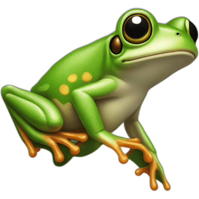 flying frog top emoji