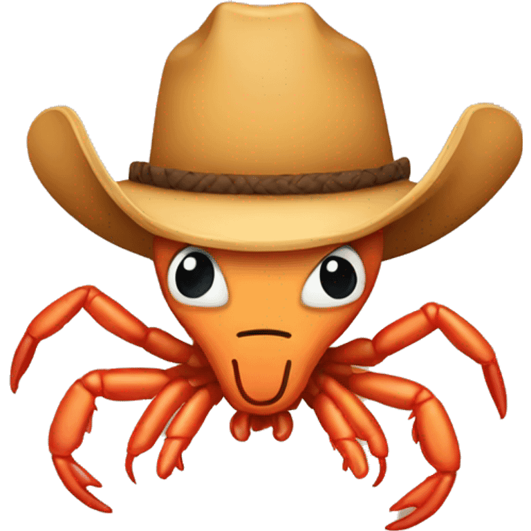 Cowboy shrimp  emoji