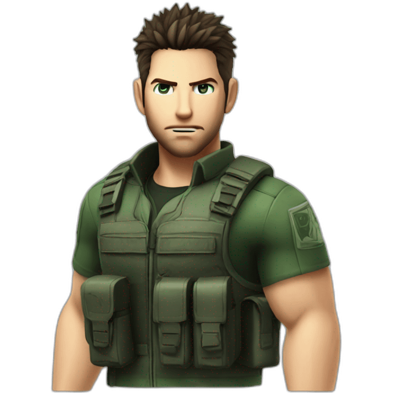 chris redfield emoji