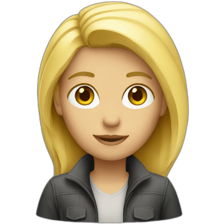 blonde developer emoji