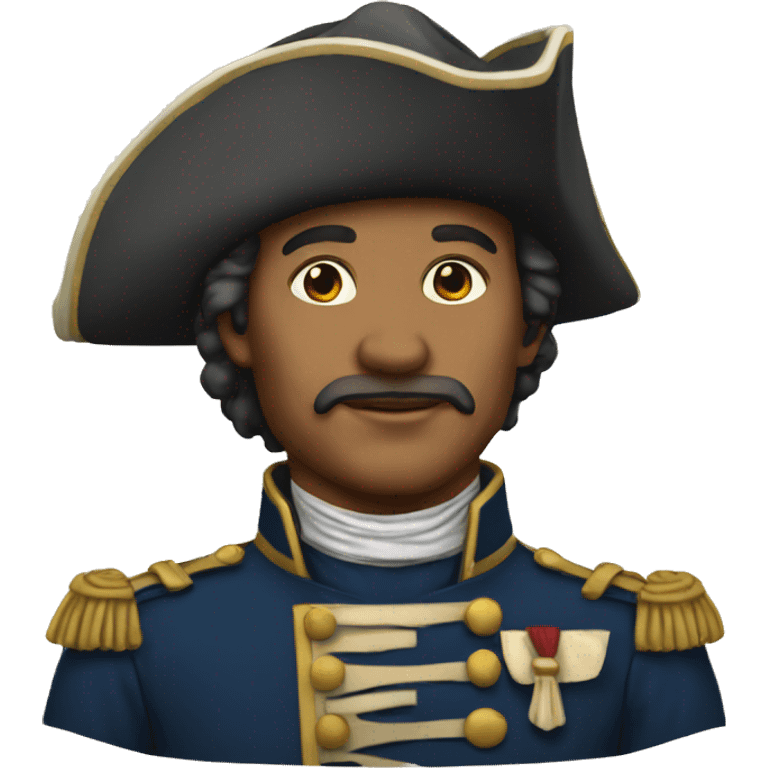 first american colonist, white emoji