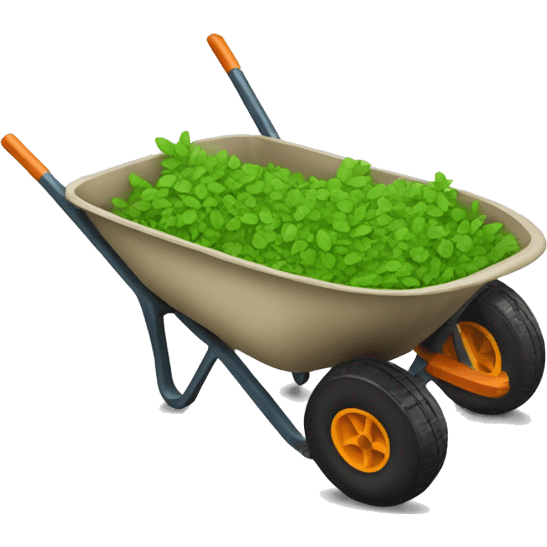 Wheelbarrow emoji