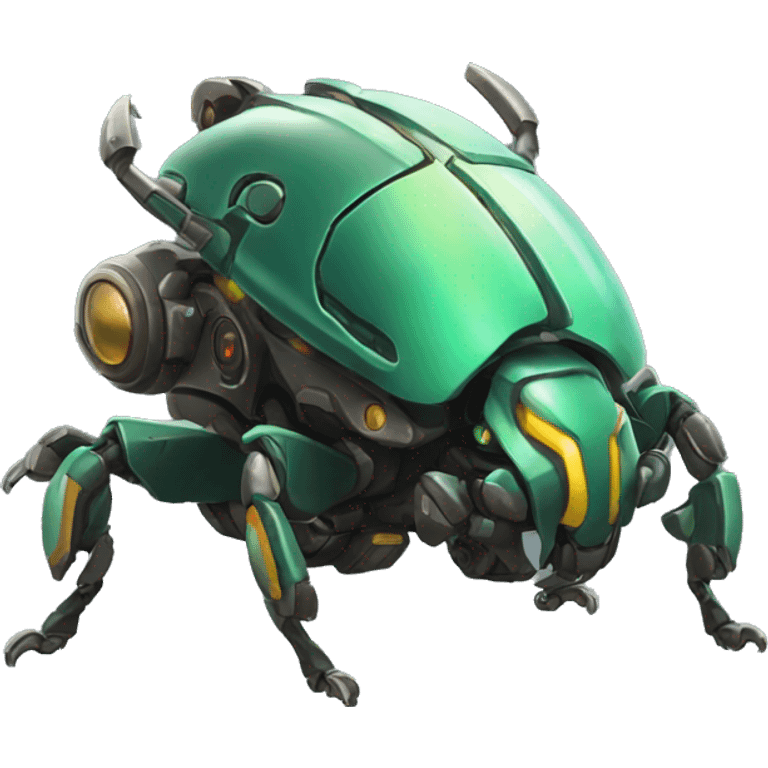 mecha beetle emoji