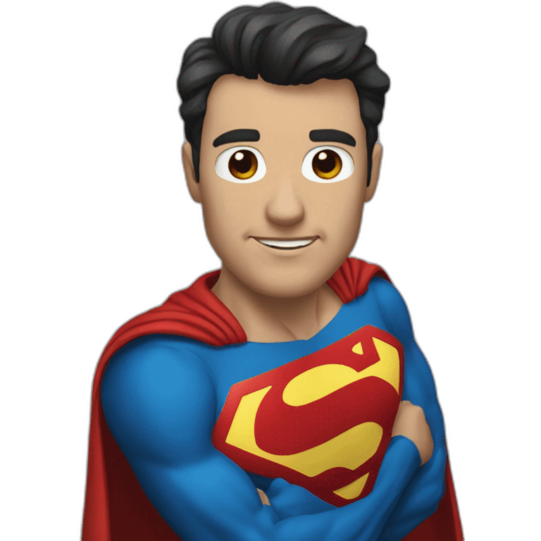 Super man emoji