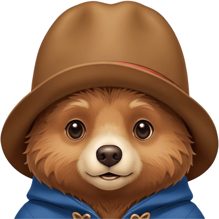 Padington bear “I love you” emoji