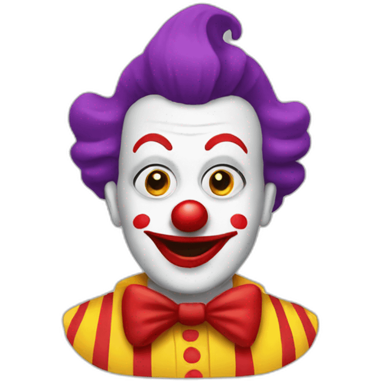 drive through clown emoji