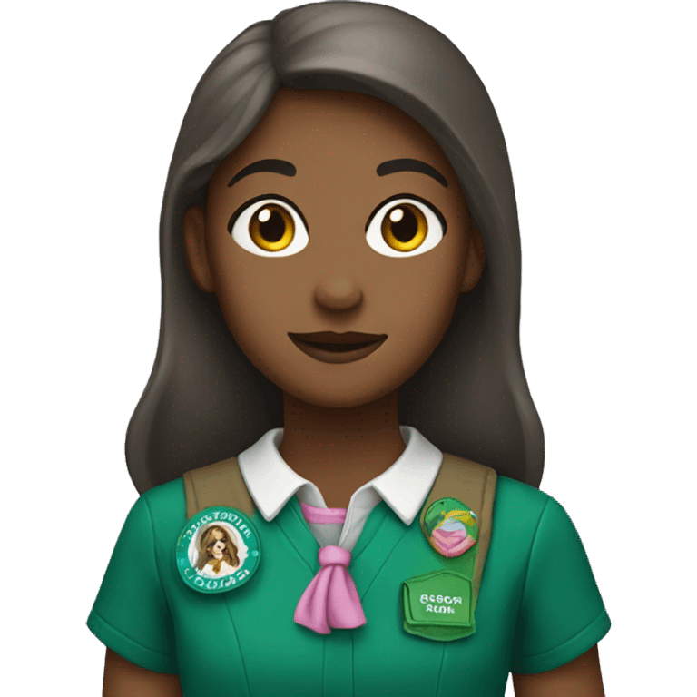 Girl scout emoji